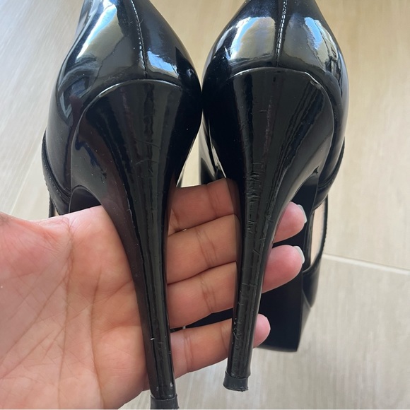 Marc Fisher Tumbler Peep Toe heels Size 7 - Picture 7 of 9